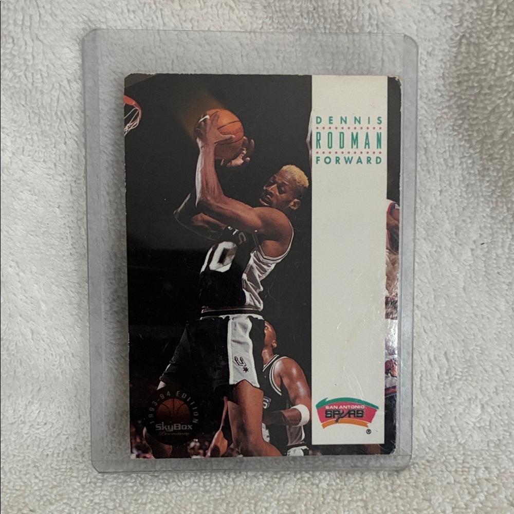 Basketball Trading Card - Black and White